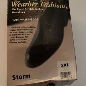 Tingley Weather Fashions Men's Black Rain & Snow Boots
